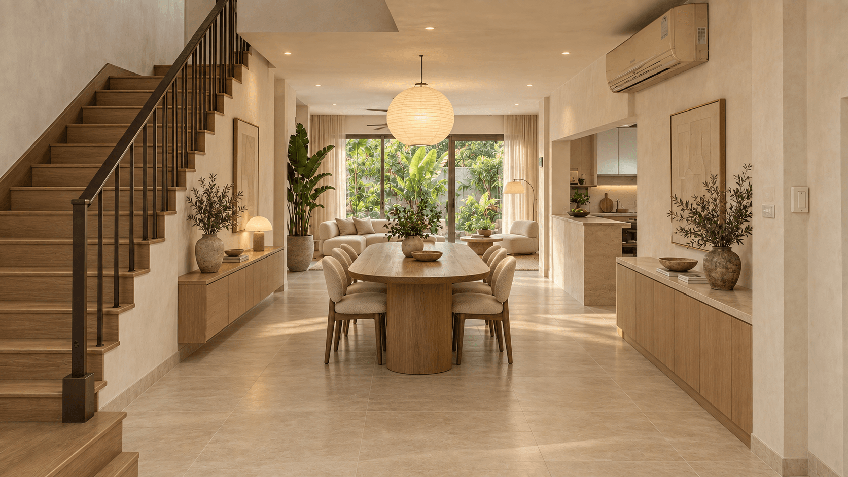 Ekkamai Townhouse finished interior